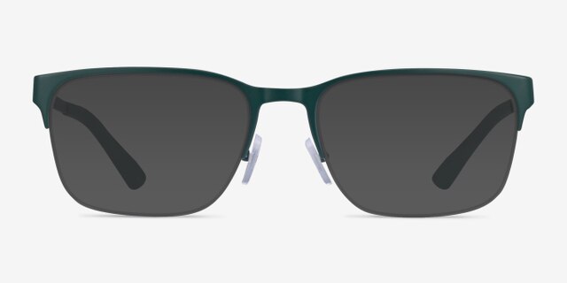 Armani Exchange AX1060 Matte Green MetalEyeglass Frames from EyeBuyDirect, with Tinted Lenses