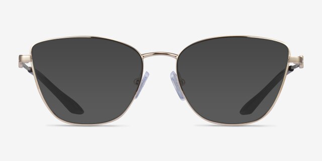 Armani Exchange AX1063 Shiny Gold MetalEyeglass Frames from EyeBuyDirect, with Tinted Lenses