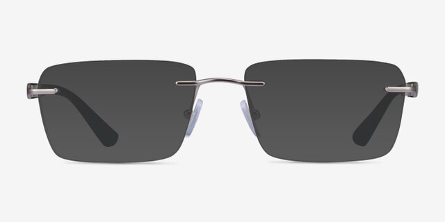 Armani Exchange AX1064 Matte Silver MetalEyeglass Frames from EyeBuyDirect, with Tinted Lenses