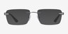 Armani Exchange AX1064 Matte Silver MetalEyeglass Frames from EyeBuyDirect, with Tinted Lenses