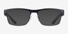 Armani Exchange AX1065 Matte Black Eco-friendlyEyeglass Frames from EyeBuyDirect, with Tinted Lenses