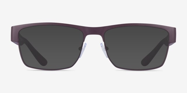 Armani Exchange AX1065 Matte Bordeaux MetalEyeglass Frames from EyeBuyDirect, with Tinted Lenses