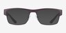 Armani Exchange AX1065 Matte Bordeaux MetalEyeglass Frames from EyeBuyDirect, with Tinted Lenses
