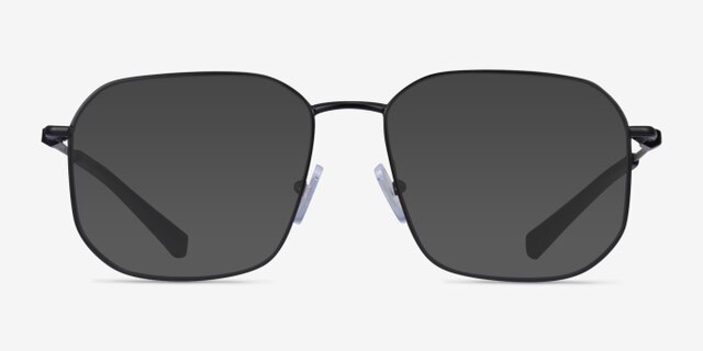 Armani Exchange AX1066 Matte Black MetalEyeglass Frames from EyeBuyDirect, with Tinted Lenses