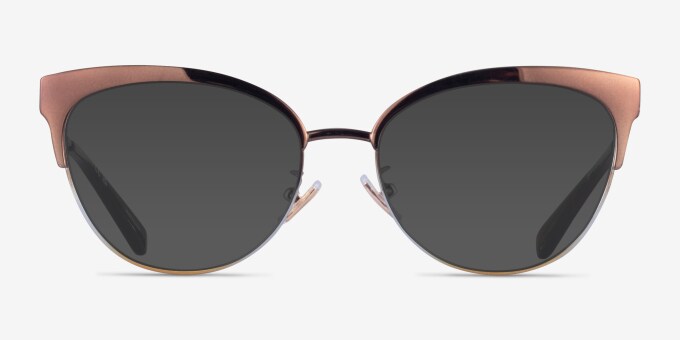 Coach HC5108 - Cat Eye Shiny Brown Frame Glasses For Women  display picture 1