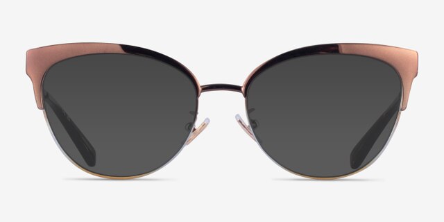 Coach HC5108 Shiny Brown MetalEyeglass Frames from EyeBuyDirect, with Tinted Lenses