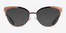 Coach HC5108 Shiny Brown MetalEyeglass Frames from EyeBuyDirect, with Tinted Lenses