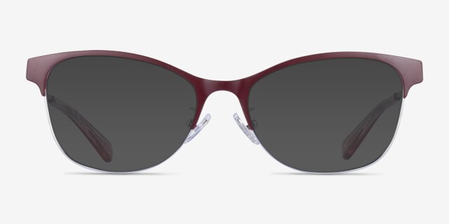 Coach HC5111 Burgundy Silver MetalEyeglass Frames from EyeBuyDirect, with Tinted Lenses