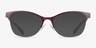 Coach HC5111 Burgundy Silver MetalEyeglass Frames from EyeBuyDirect, with Tinted Lenses