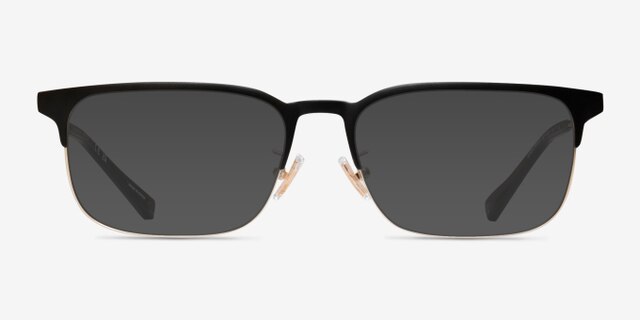 Coach HC5121 Matte Black Gold MetalEyeglass Frames from EyeBuyDirect, with Tinted Lenses