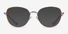 Coach HC5137 Shiny Rose Gold MetalEyeglass Frames from EyeBuyDirect, with Tinted Lenses