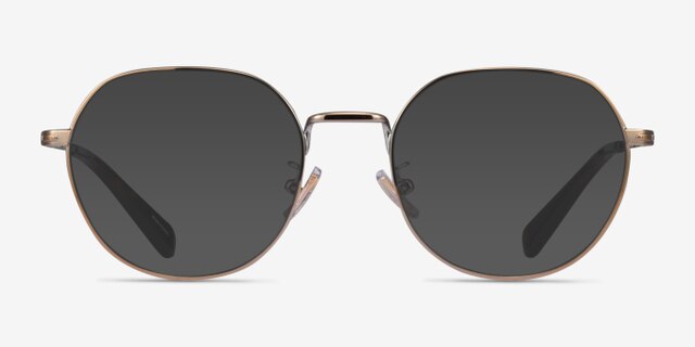 Coach HC5141 Shiny Light Gold MetalEyeglass Frames from EyeBuyDirect, with Tinted Lenses