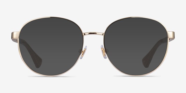 Ralph RA6050 Shiny Gold MétalMontures de lunettes de vue d'EyeBuyDirect, Avec des Verres Teintés