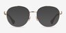 Ralph RA6050 Shiny Gold MétalMontures de lunettes de vue d'EyeBuyDirect, Avec des Verres Teintés