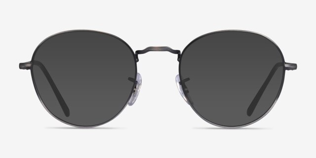 Ray-Ban RB3582V David Black Bronze Gradient MetalEyeglass Frames from EyeBuyDirect, with Tinted Lenses
