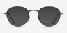 Ray-Ban RB3582V David Black Bronze Gradient MetalEyeglass Frames from EyeBuyDirect, with Tinted Lenses