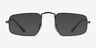 Ray-Ban RB3957V Julie Shiny Black MétalMontures de lunettes de vue d'EyeBuyDirect, Avec des Verres Teintés