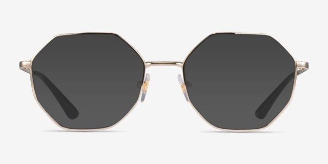 Vogue Eyewear VO4094 Shiny Gold MetalEyeglass Frames from EyeBuyDirect, with Tinted Lenses