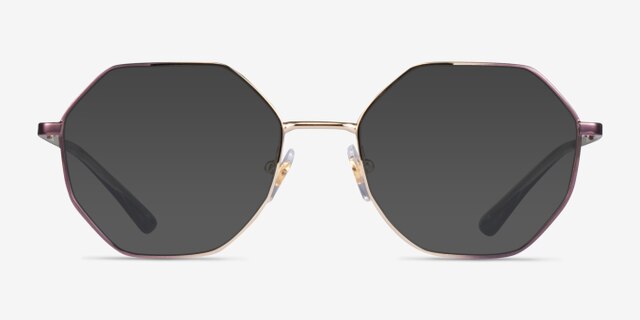 Vogue Eyewear VO4094 Gold Purple MetalEyeglass Frames from EyeBuyDirect, with Tinted Lenses