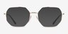 Vogue Eyewear VO4228 Shiny Gold MetalEyeglass Frames from EyeBuyDirect, with Tinted Lenses