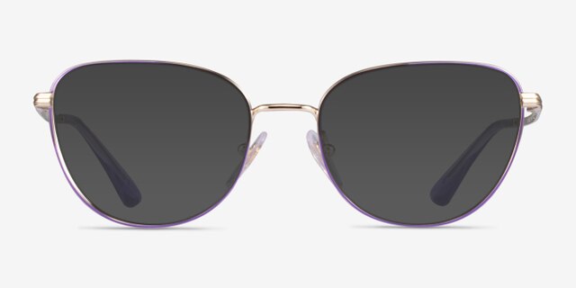 Vogue Eyewear VO4229 Purple Gold MetalEyeglass Frames from EyeBuyDirect, with Tinted Lenses