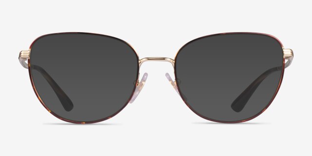 Vogue Eyewear VO4229 Tortoise Gold MetalEyeglass Frames from EyeBuyDirect, with Tinted Lenses