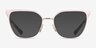 Vogue Eyewear VO4249 Pink Gold MetalEyeglass Frames from EyeBuyDirect, with Tinted Lenses