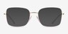 Vogue Eyewear VO4252 Pink Gold MetalEyeglass Frames from EyeBuyDirect, with Tinted Lenses