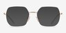 Vogue Eyewear VO4253 White Gold MetalEyeglass Frames from EyeBuyDirect, with Tinted Lenses