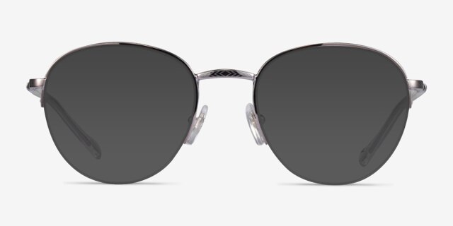 Vogue Eyewear VO4263 Shiny Silver MetalEyeglass Frames from EyeBuyDirect, with Tinted Lenses