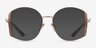 Vogue Eyewear VO4269 Pale Gold Brown MetalEyeglass Frames from EyeBuyDirect, with Tinted Lenses