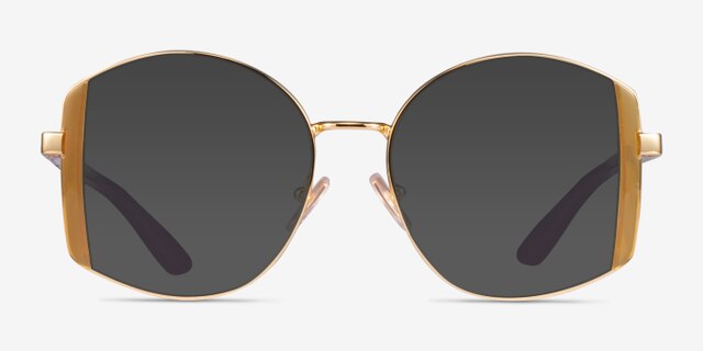 Vogue Eyewear VO4269 Shiny Gold Yellow MetalEyeglass Frames from EyeBuyDirect, with Tinted Lenses