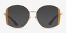 Vogue Eyewear VO4269 Shiny Gold Yellow MetalEyeglass Frames from EyeBuyDirect, with Tinted Lenses