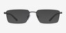 ARNETTE Quadra Black MetalEyeglass Frames from EyeBuyDirect, with Tinted Lenses