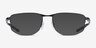 Oakley Addams 0.5 Satin Black MetalEyeglass Frames from EyeBuyDirect, with Tinted Lenses