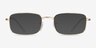 Ray-Ban RB3746V Gold MetalEyeglass Frames from EyeBuyDirect, with Tinted Lenses