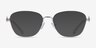Coach HC5128 Shiny Silver MetalEyeglass Frames from EyeBuyDirect, with Tinted Lenses