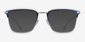 Coach HC5149T Navy Silver TitaniumEyeglass Frames from EyeBuyDirect, with Tinted Lenses