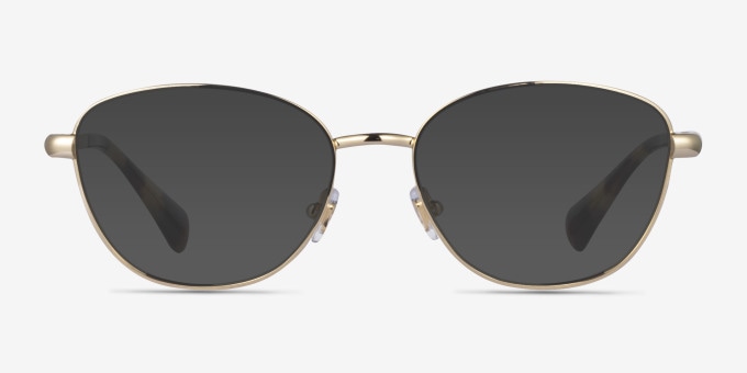 Ralph RA6057 - Cat Eye Light Gold Frame Eyeglasses
