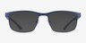 Armani Exchange AX1070 Bleu MétalMontures de lunettes de vue d'EyeBuyDirect, Avec des Verres Teintés