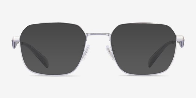 Coach HC5186 Satin Silver MetalEyeglass Frames from EyeBuyDirect, with Tinted Lenses