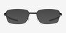 Oakley Foil Rq Black MetalEyeglass Frames from EyeBuyDirect, with Tinted Lenses