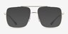 Ray-Ban RB3758V Gold MetalEyeglass Frames from EyeBuyDirect, with Tinted Lenses
