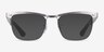 Ray-Ban RB3875V Wayfarer Deluxe Gunmetal MetalEyeglass Frames from EyeBuyDirect, with Tinted Lenses