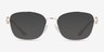 Coach HC5183 Shiny Light Gold MetalEyeglass Frames from EyeBuyDirect, with Tinted Lenses