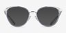 Coach HC5154 Transparent Blue MétalMontures de lunettes de vue d'EyeBuyDirect, Avec des Verres Teintés