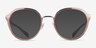 Coach HC5162 Transparent Berry MetalEyeglass Frames from EyeBuyDirect, with Tinted Lenses