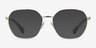 Ralph RA6051 Gold MetalEyeglass Frames from EyeBuyDirect, with Tinted Lenses