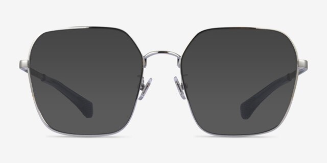 Ralph RA6053 Argenté MétalMontures de lunettes de vue d'EyeBuyDirect, Avec des Verres Teintés