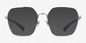 Ralph RA6053 Argenté MétalMontures de lunettes de vue d'EyeBuyDirect, Avec des Verres Teintés